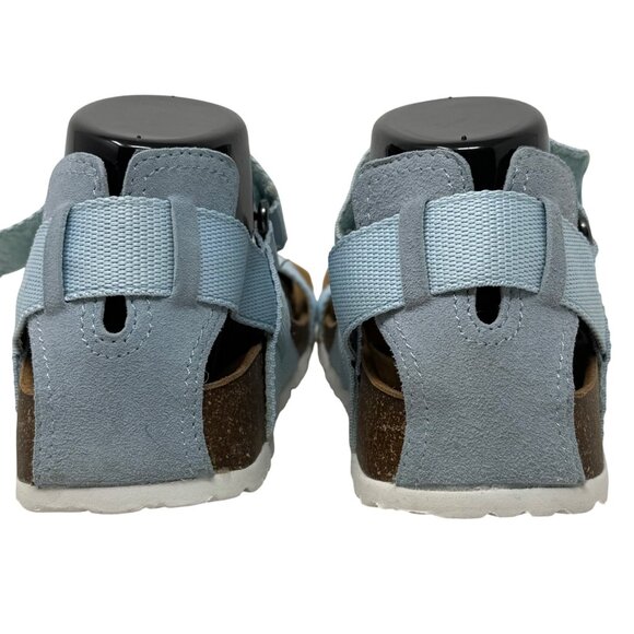 Design Lab Wialla Sandals Adjustable Fabric Straps Light Blue Size Size 7.5 - Picture 4 of 12